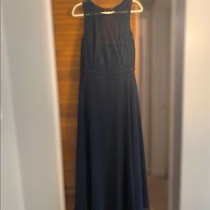 Azazie bridesmaid dress- dark navy